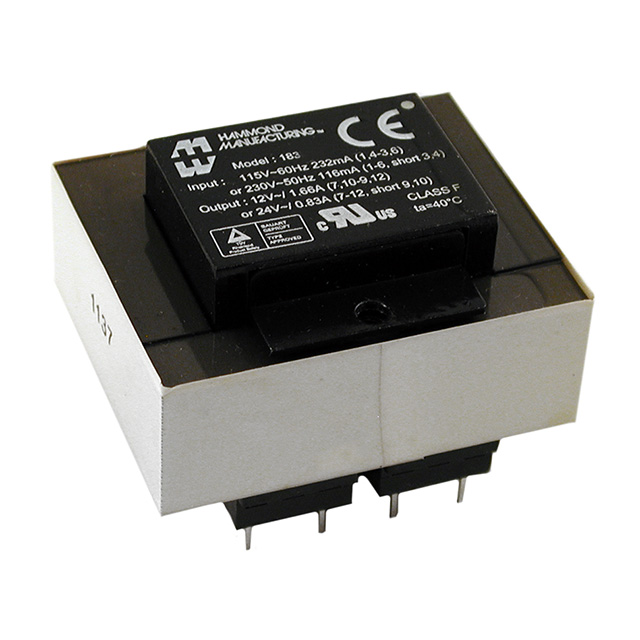 HAMMOND MANUFACTURING 电源变压器 183H28