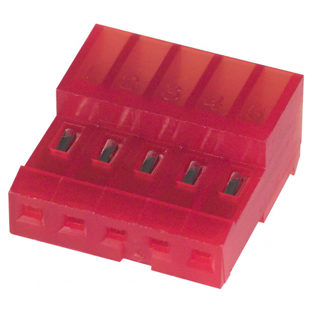 TE CONNECTIVITY 矩形连接器 - 自由悬挂/面板安装 3-640440-5