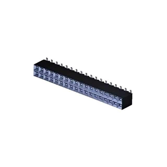 TE CONNECTIVITY 矩形连接器 - 针座 - 插座/母插口 6-147105-8