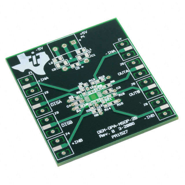 TEXAS INSTRUMENTS 评估、开发板开发工具 DEM-OPA-MSOP-2B