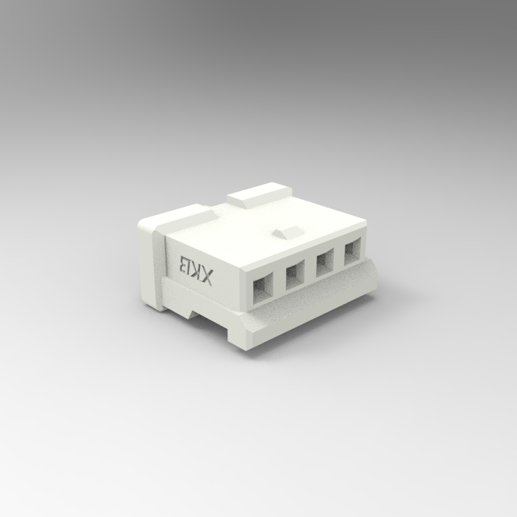 XKB CONNECTIVITY/中国星坤 矩形连接器 - 外壳 X1511H-04-N0