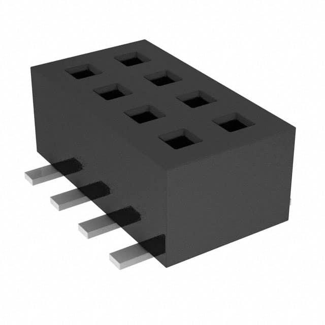 SAMTEC 矩形连接器 - 针座 - 插座/母插口 CLP-104-02-F-D-PA-TR