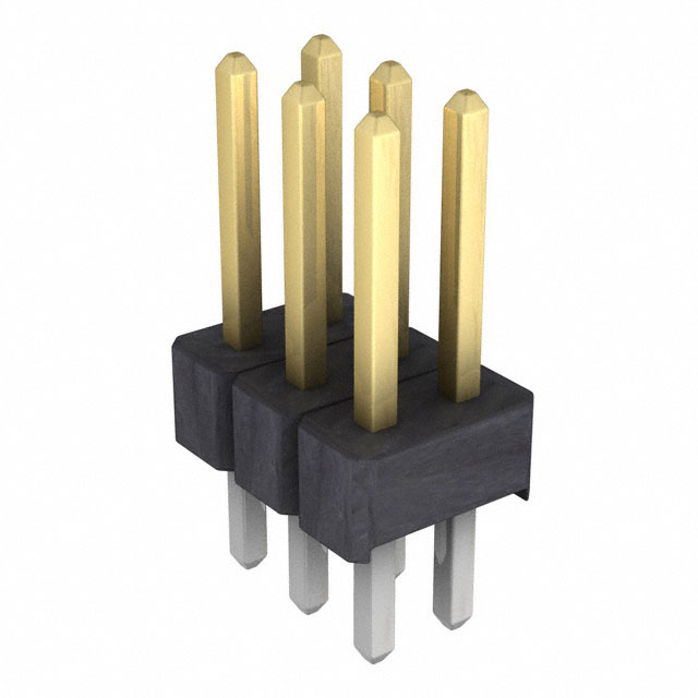 PRECI-DIP 矩形连接器 - 针座 - 公插针 892-18-006-10-002101