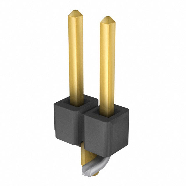 SAMTEC 矩形连接器 - 针座 - 公插针 TSM-102-01-L-SV-A-P-TR