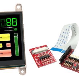 4D SYSTEMS LED显示器件 GEN4-ULCD-28DT-AR