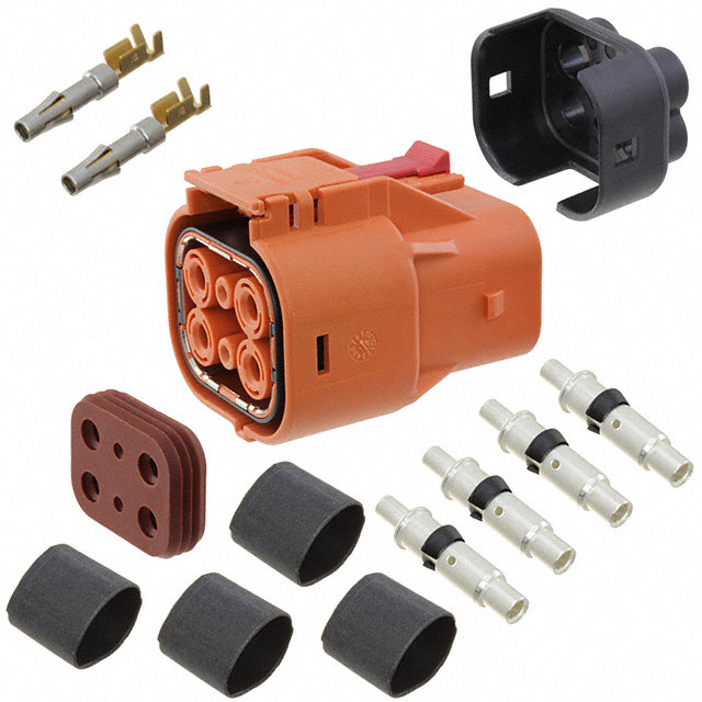 AMPHENOL 矩形连接器 - 自由悬挂/面板安装 ELP4A04