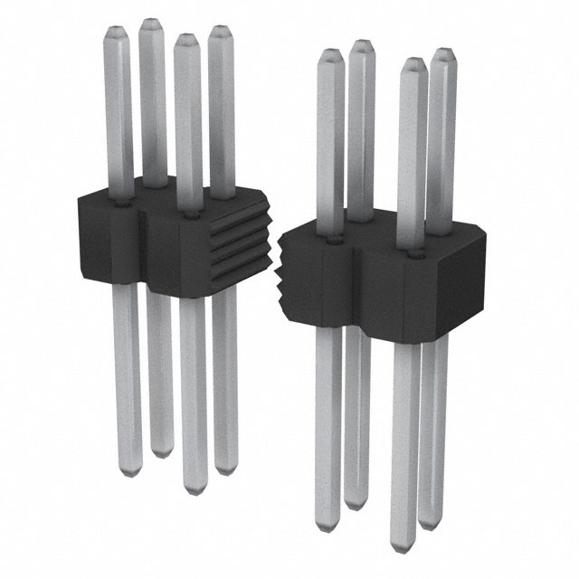 AMPHENOL 矩形连接器 - 针座 - 公插针 77313-403-72LF