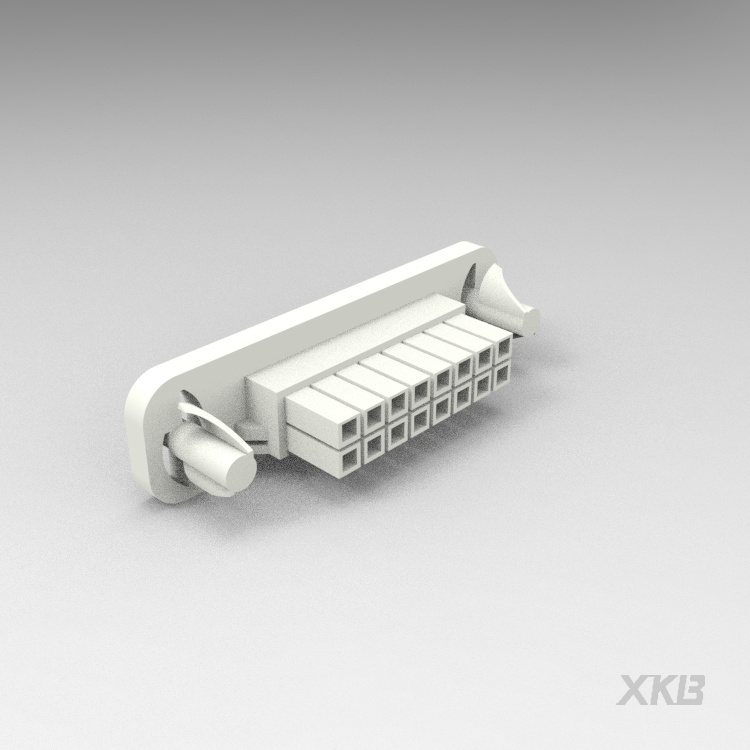 XKB CONNECTIVITY/中国星坤 矩形连接器 - 外壳 X9357HM-2x08B-N0