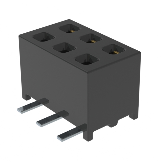 SAMTEC 矩形连接器 - 针座 - 插座/母插口 MMS-103-02-L-DV-TR