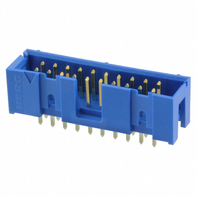 AMPHENOL 矩形连接器 - 针座 - 公插针 65692-008LF