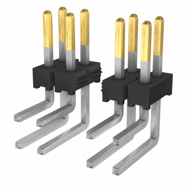 SAMTEC 矩形连接器 - 针座 - 公插针 TMM-128-01-L-D-RA