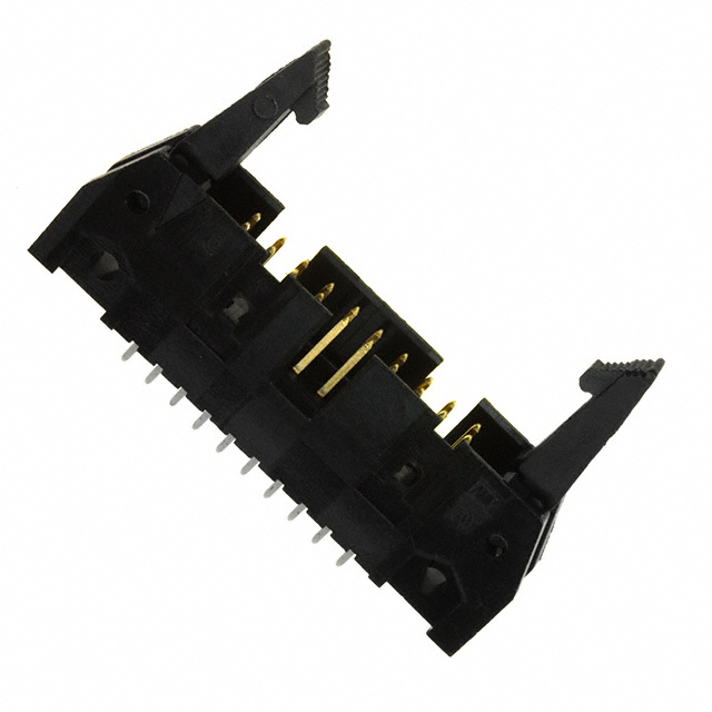 TE CONNECTIVITY 矩形连接器 - 针座 - 公插针 5499206-4