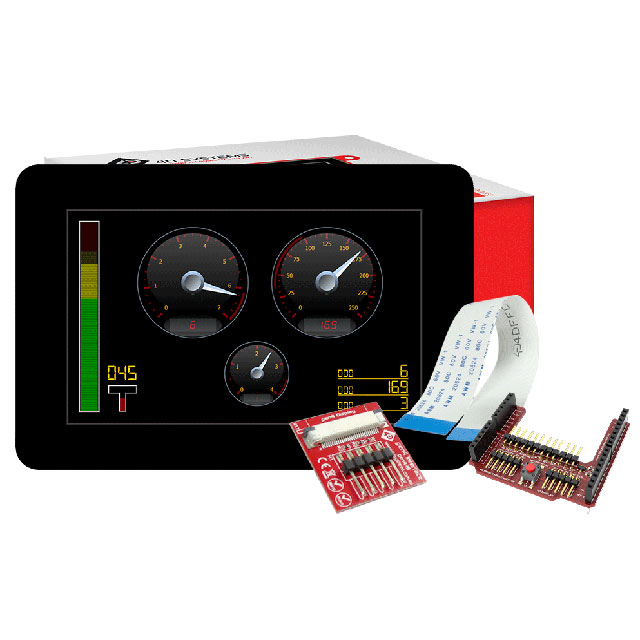 4D SYSTEMS LED显示器件 GEN4-ULCD-50D-CLB-AR