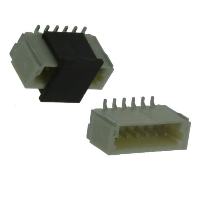 TE CONNECTIVITY 矩形连接器 - 针座 - 公插针 1734595-6