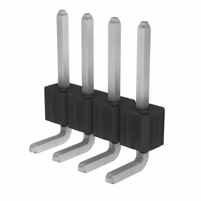 AMPHENOL 矩形连接器 - 针座 - 公插针 68015-404HLF