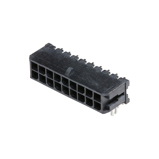 MOLEX 矩形连接器 - 针座 - 公插针 430451823