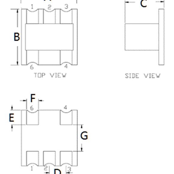 HENRYTECH/成都恒利泰 巴伦(balun) H3-TCM2-63WX+