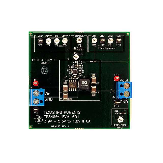 TEXAS INSTRUMENTS 评估、开发板开发工具 TPS40041EVM-001