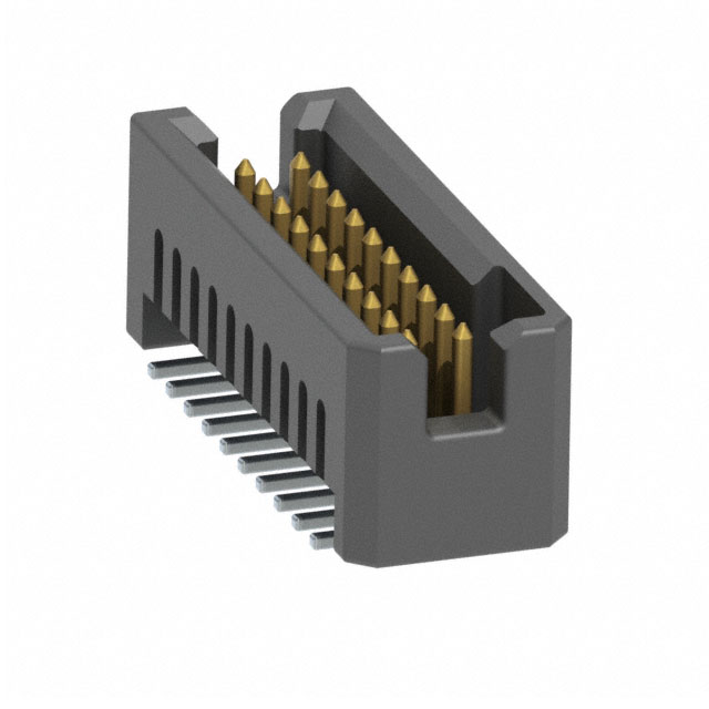 SAMTEC 矩形连接器 - 针座 - 公插针 TFM-110-02-S-D-TR