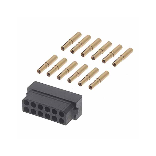 HARWIN 矩形连接器 - 自由悬挂/面板安装 M80-6131245