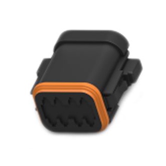 TE CONNECTIVITY 汽车连接器 DT06-08SA-CE11