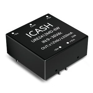 ICASH/微高电子 DC-DC模块 URE2412MD-6W