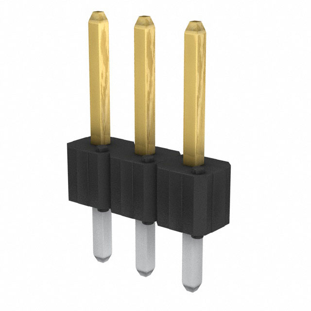 AMPHENOL 矩形连接器 - 针座 - 公插针 68001-103