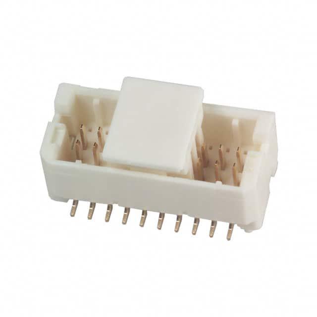 HIROSE ELECTRIC 矩形连接器 - 针座 - 公插针 DF20F-20DP-1V(56)