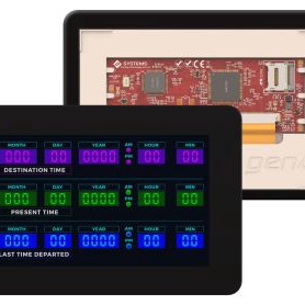 4D SYSTEMS LED显示器件 GEN4-ULCD-50D-CLB