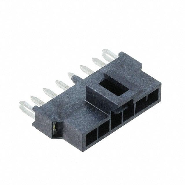 MOLEX 矩形连接器 - 针座 - 公插针 1053111206