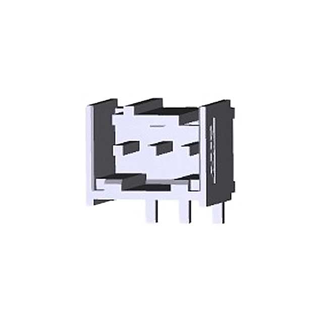TE CONNECTIVITY 矩形连接器 - 针座 - 公插针 2-647125-3