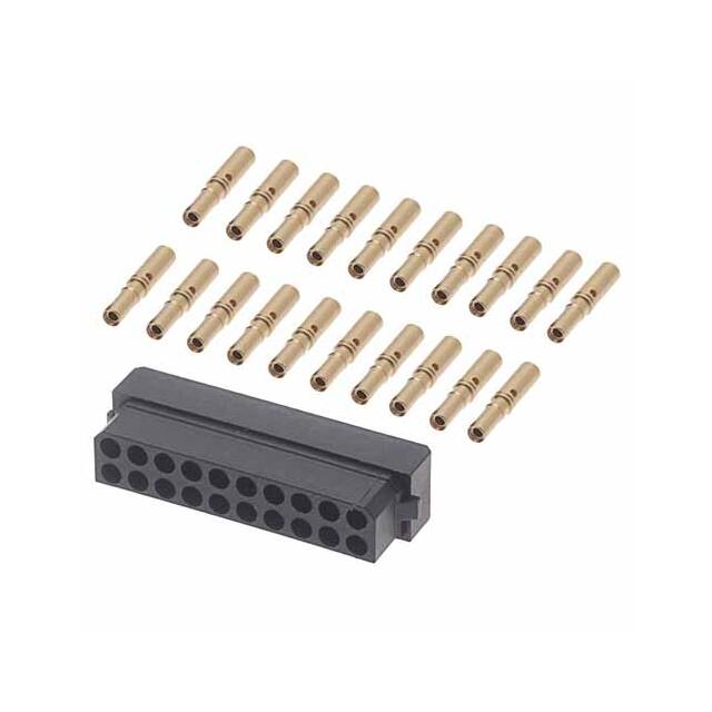 HARWIN 矩形连接器 - 自由悬挂/面板安装 B5740-220-F-C-2