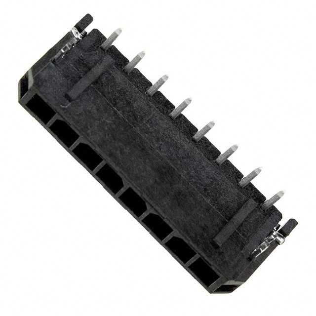 MOLEX 矩形连接器 - 针座 - 公插针 436500804