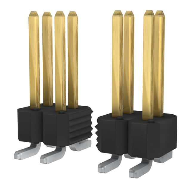 AMPHENOL 矩形连接器 - 针座 - 公插针 95278-102B26LF
