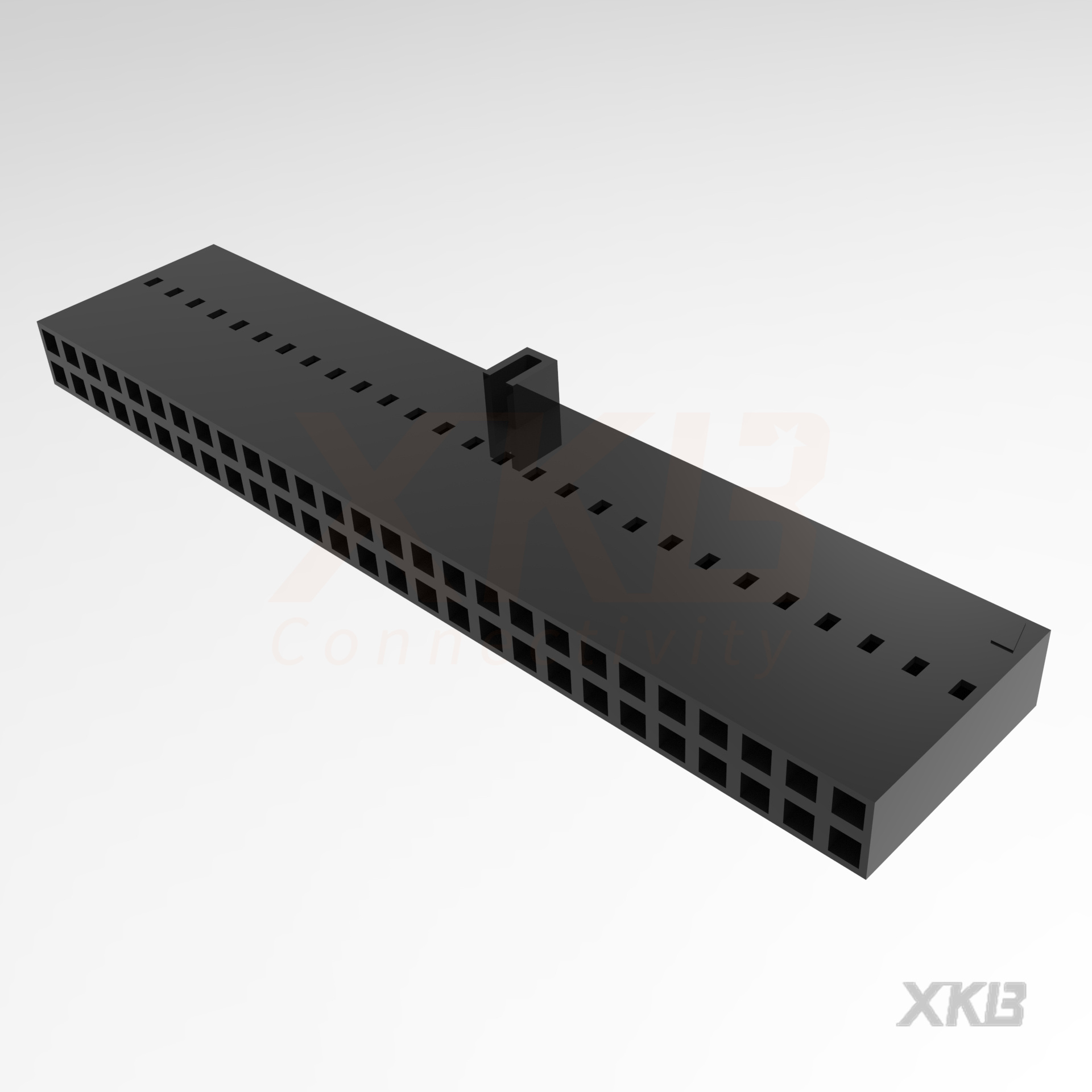 XKB CONNECTIVITY/中国星坤 矩形连接器 - 板载/直接线对板 X9555H-2x27E2-PT