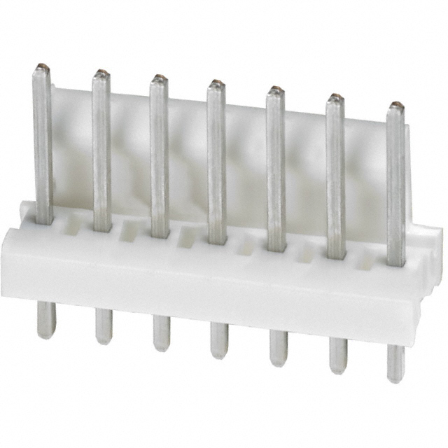 TE CONNECTIVITY 矩形连接器 - 针座 - 公插针 640454-7