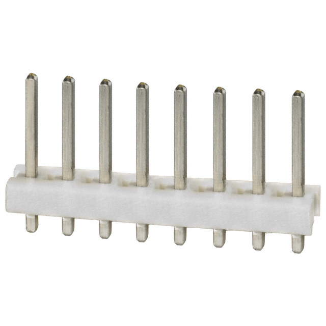 TE CONNECTIVITY 矩形连接器 - 针座 - 公插针 640383-8