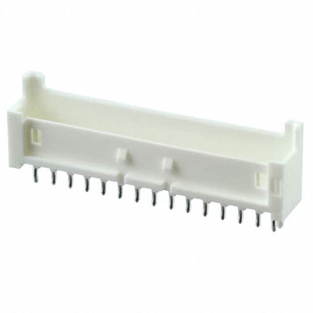 MOLEX 矩形连接器 - 针座 - 公插针 533751510