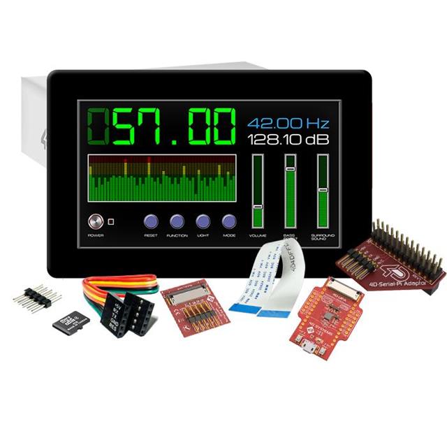 4D SYSTEMS LED显示器件 SK-GEN4-70DCT-CLB-SB-PI