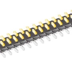 SAMTEC 矩形连接器 - 针座 - 公插针 TMM-150-01-G-D