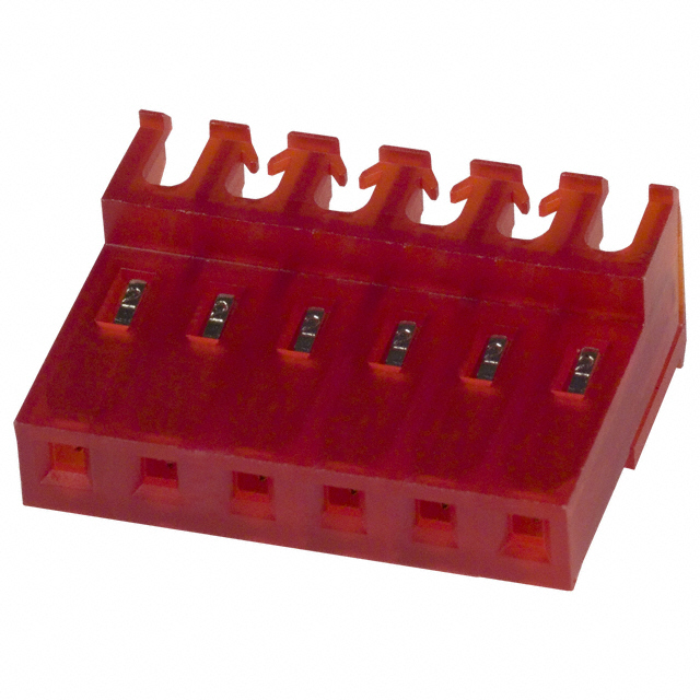TE CONNECTIVITY 矩形连接器 - 自由悬挂/面板安装 3-640606-6