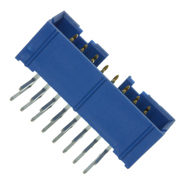 AMPHENOL 矩形连接器 - 针座 - 公插针 75867-103LF