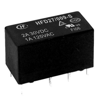 HONGFA/厦门宏发 信号继电器 HFD27/012-H