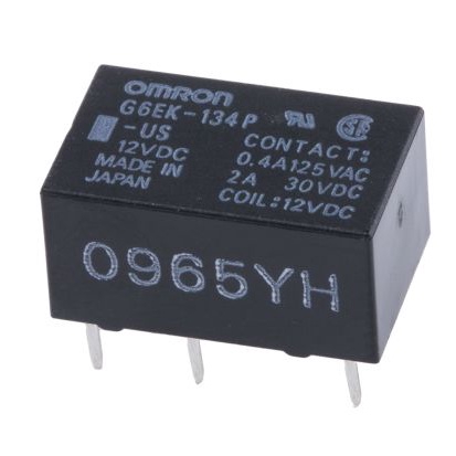 OMRON/欧姆龙 信号继电器 G6EK-134P-US 12DC