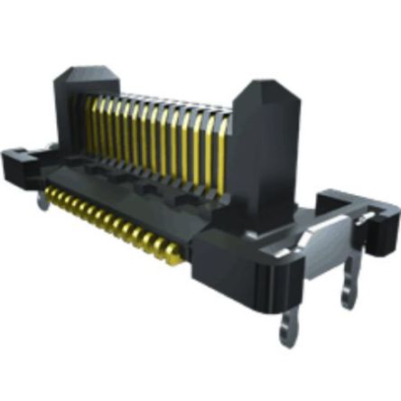 SAMTEC 矩形连接器 - 阵列/边缘型/夹层式（板对板） FT5-15-01-L-RA-K-TR