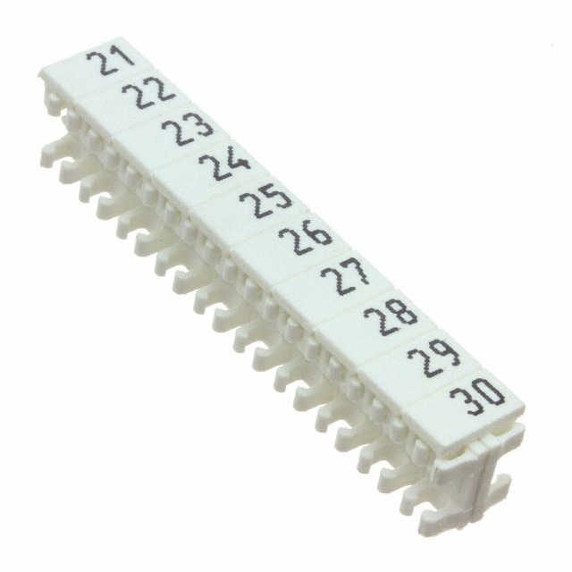 OMRON/欧姆龙 接线座- 配件 - 标记条 XW5Z-S2.5LB-21-30