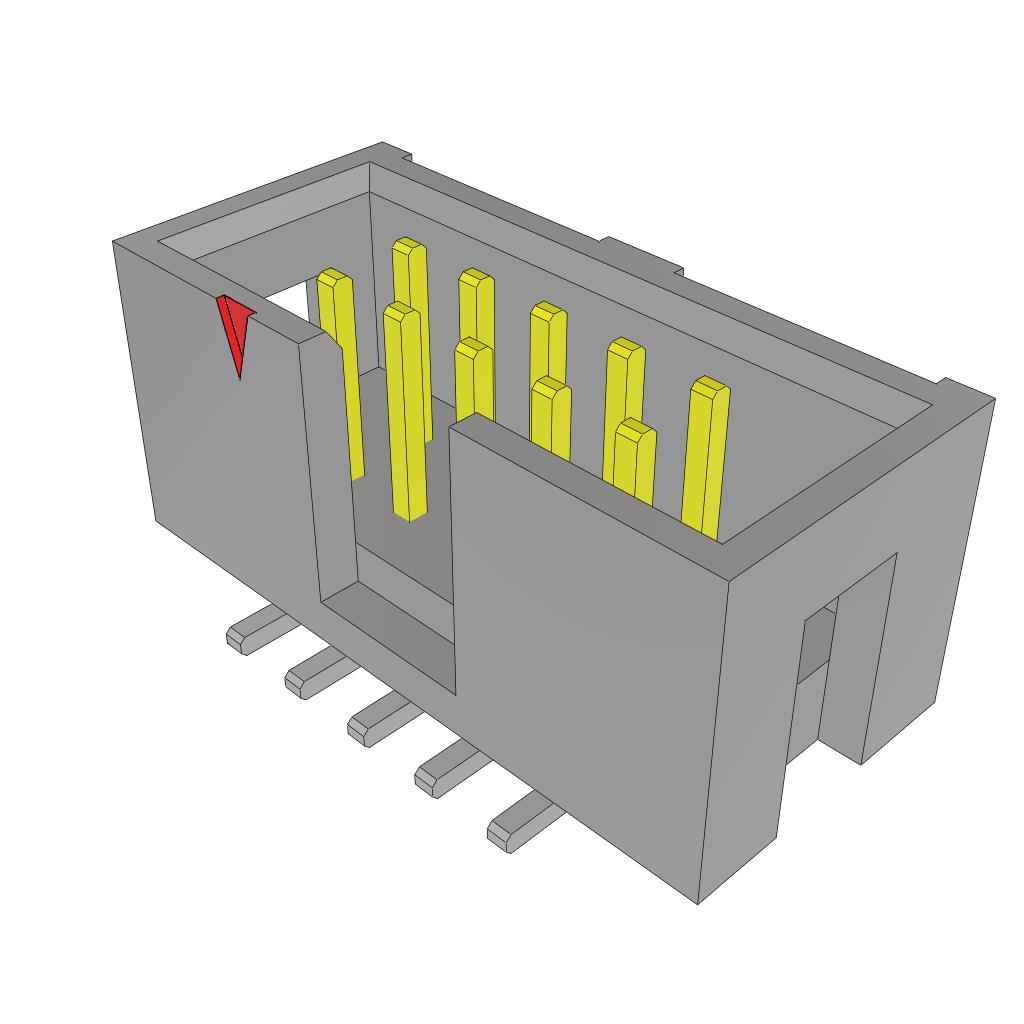 SAMTEC 矩形连接器 - 针座 - 公插针 HTST-105-01-S-DV-A