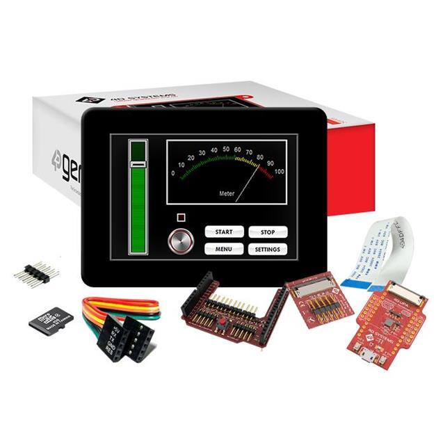 4D SYSTEMS LED显示器件 SK-GEN4-35DCT-CLB-AR