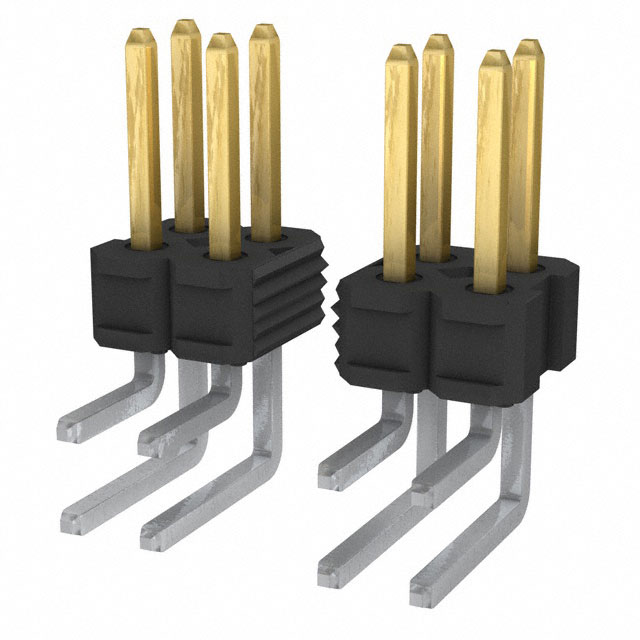 AMPHENOL 矩形连接器 - 针座 - 公插针 7731980420LF