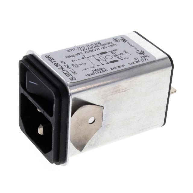 SCHURTER 电源接入连接器 - 输入/输出/模块 DC12.4102.101